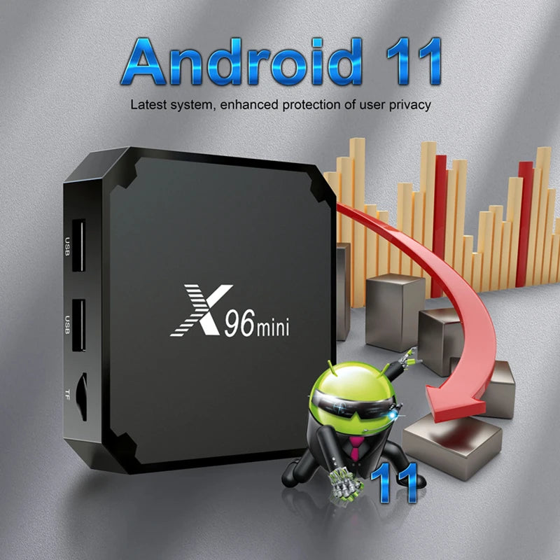 X96mini Android 11.0 Smart TV Box