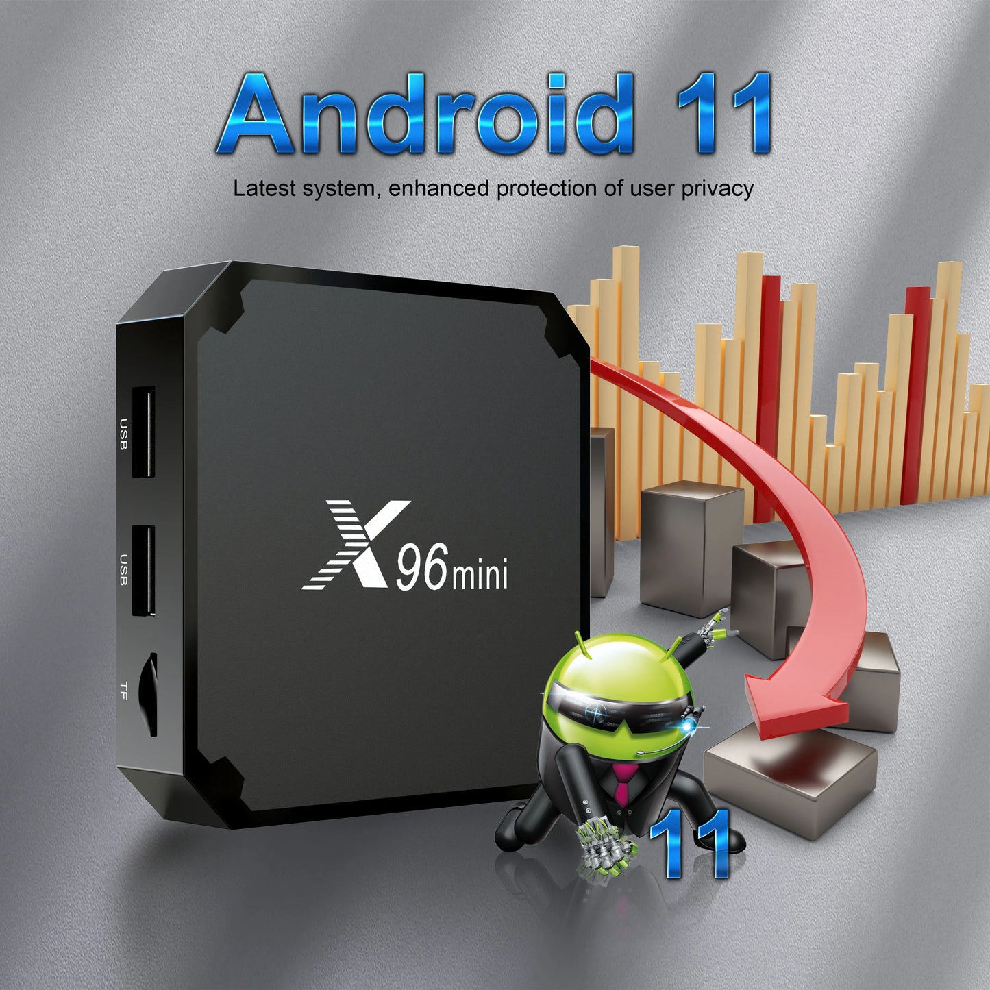 X96mini Android 11.0 Smart TV Box