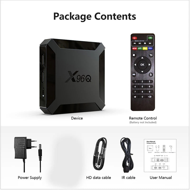 Smart TV Box X96Q Android 10.0