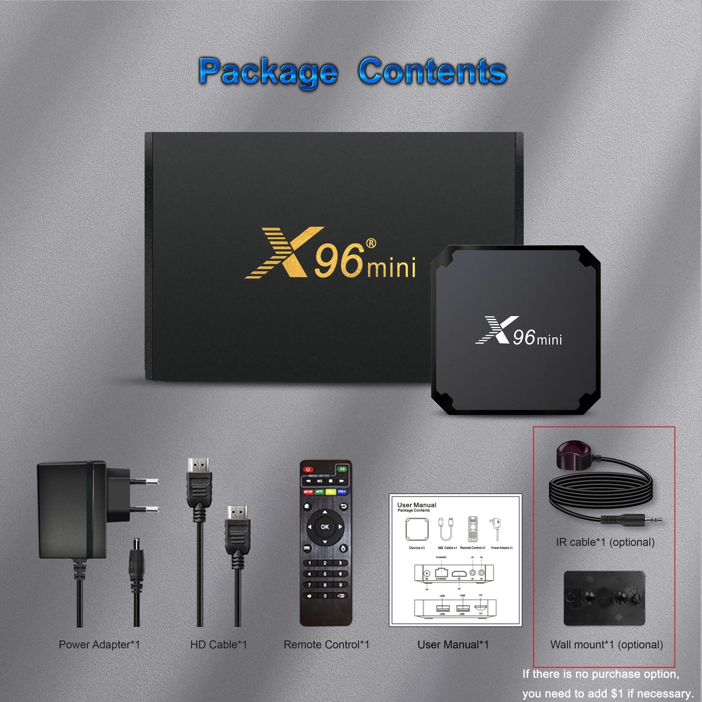 X96mini Android 11.0 Smart TV Box