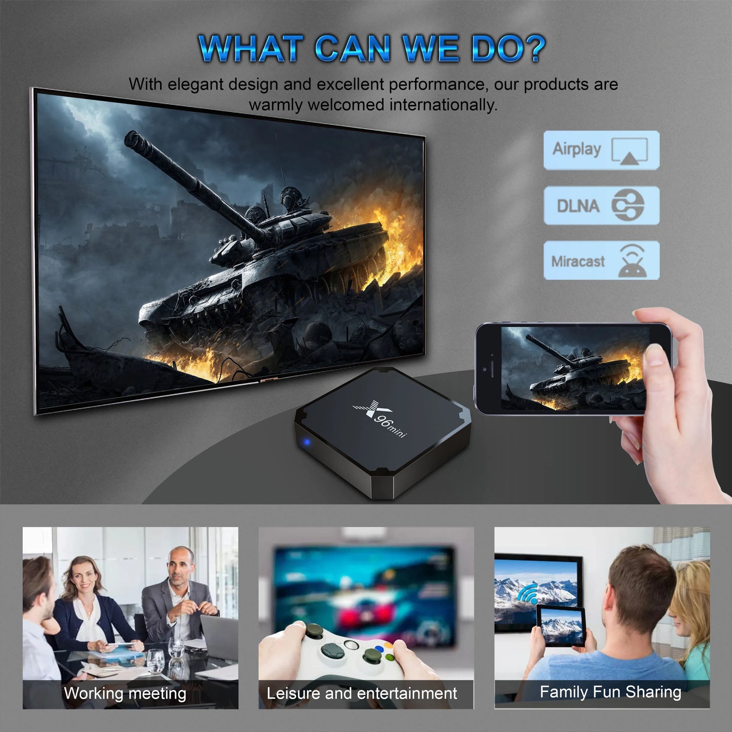 X96mini Android 11.0 Smart TV Box