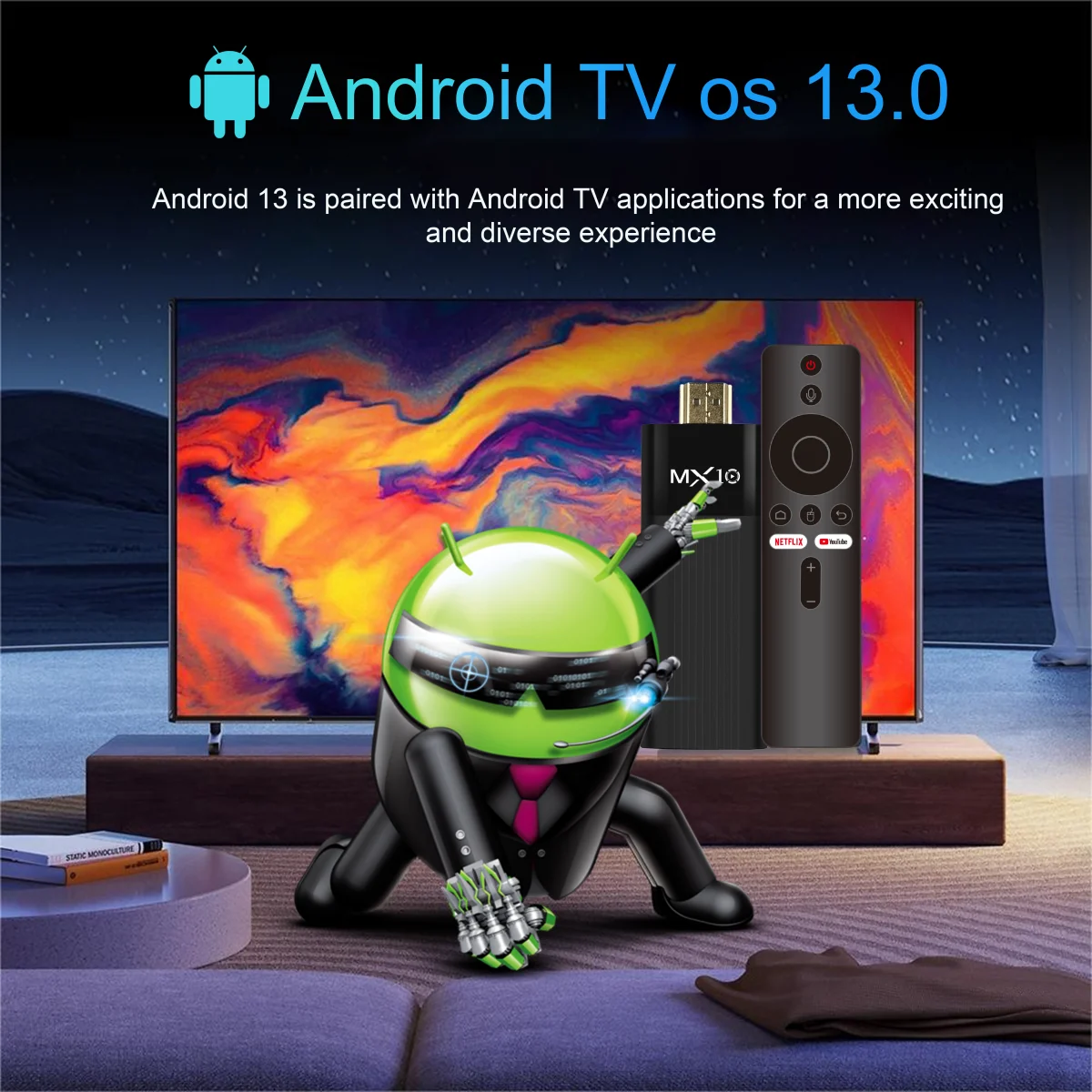 Android TV Stick MX10