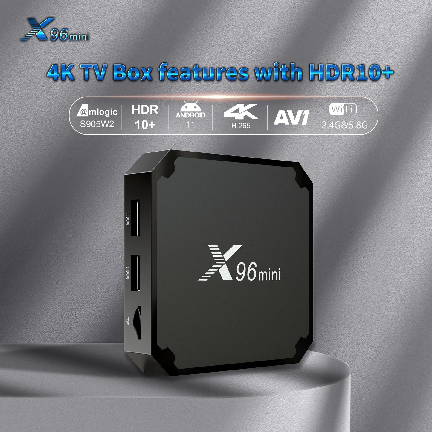 X96mini Android 11.0 Smart TV Box